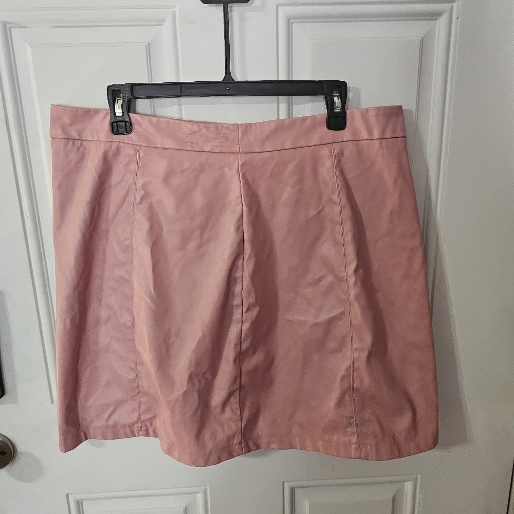 SHEIN Pink A-line Mini Skirt for Casual Wear